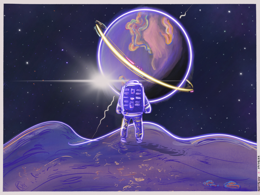 Illustration Astronaute